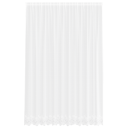  Gardiner med gardiner Blomster Hvit 300 x 280 cm Polyester