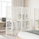  Romdeler 6 paneler hvit heltre keisertre 8721012074422