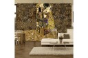 Fototapet Klimt Inspiration Golden Kiss 150x105 - Finnes i flere størrelser