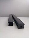 NP Aluprofil Sort For LED-Stripe 1715 17x15mm 2m