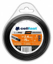 Cellfast Dual Pro Rund Trimmertr??d - 2,4mm x 15m