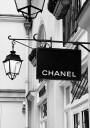 Chanel Paris Black & White Plakat Plakat / 70x100cm