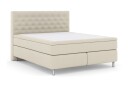 Select No 4 Kontinentalseng 180x200 Fast/Medium Beige/Metallben