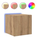  TV Veggskap Kunstnerisk Eik 30,5 x 35 x 30 cm Konstruert tre