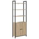  Bokskap Sonoma eik 60 x 24 x 161 cm Konstruert tre