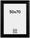 Focus Ramme Charleston Svart 50x70 Cm
