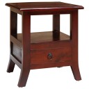  Nattbordskap Brun 40 x 40 x 45,5 cm Massiv Mahogni Tre
