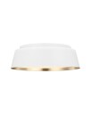 Asher Flush Mount Matte White