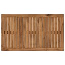 vidaXL Bordplate 80,5 x 47 x 2 cm Rektangulær Solid akasietre Naturlig