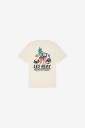 Les Deux   T skjorte Record T Shirt   Beige