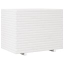  Plantekasse hvit 90x60x72 cm heltre furu
