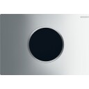 Geberit Sigma 10 Round Betjeningsplate, Berøringsfri, Krom/matt Krom