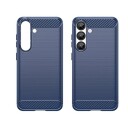 Hurtel Carbon Deksel for Samsung Galaxy S25 Edge Blå