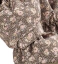 Wheat Fotpose m. Fleece   Dry Tre Snow Blomster   Wheat   12 24 md   Overtrekkssko Brun Lilla Rosa   80 92