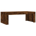  Salongbord røkt eik 102x50x36 cm konstruert tre 8720845920371