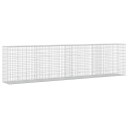 vidaXL Gabion med 3,5 mm tråd og 5x10 cm mesh 400x50x100 cm