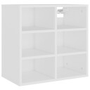 vidaXL Skoskap hvit 52,5x30x50 cm