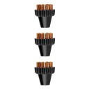 Polti PAEU0297 Messingbørster til Vaporetto Lecoaspira Unico Damprenser - 3pk