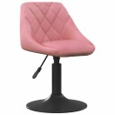  Barstol Geometrisk Rosa 46 x 44 x 62.5 77.5 cm Kunstlær