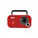 Camry CR 1140 Rød Bærbar Analogradio med AM/FM