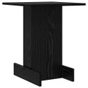 vidaXL Avlastningsbord Svart Eik 44,5 x 45 x 55 cm Konstruert tre