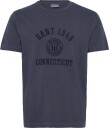 GANT Tonal Print Ss Tshirt   Navy   XXXL