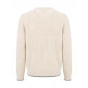 Peserico, Herre, Strikkevarer, Hvit, XL,