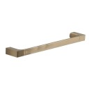 Hefe Piren håndkleholder, 45 cm, børstet messing