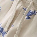 En Fant Shorts Sweat Aop - Cream - 128
