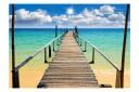 Fototapet Beach Sun Bridge 250x175 - Artgeist sp. z o. o.