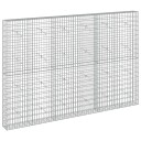 vidaXL Gabion med 3,5 mm tråd og 5x10 cm mesh 300x20x200 cm