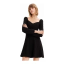 Desigual Dame Kjoler Svart XL,