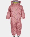 Kattnakken Babyregndress Dugg Rosa 74