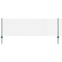vidaXL Sveiset trådgjerde med stolper 50 x 0,8 m PVC-belagt stål Grønn