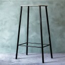Adam Stool Barstol 76 cm Eik/Matt Sort
