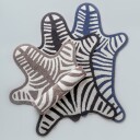 Jonathan Adler Zebra badematte sort