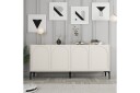 Hazim Konsollbord 180 cm - Krem/Svart