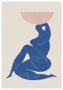 Harmony in Blue Plakat / 40x50cm