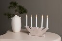 Venture Home Verbier Adventsstake 41 cm   Hvit