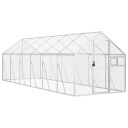 Vidaxl Fuglehus Sølv 1.79X6X1.85 M Aluminium