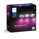 Philips Hue Innfelt Centura-spotlight R trepakning hvit