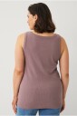 Ellos Plus collection   Singlet i bomullsjersey   Lilla