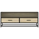  TV-benk sonoma eik 100x34,5x40 cm konstruert tre og metall 8721102838743