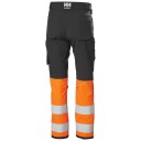 Helly Hansen Alna 4X HH Connect 77340 269 Arbeidsbukse Varsel Mørk Grå/Oransje