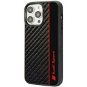 Defaultbrand Audi Carbon Fiber Iphone 14 Pro 6.1" Black/Black Hardcase Aus-Tpupcip14p-R8/D1-Bk