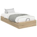  Ottoman sengeramme Sonoma eik 203 x 80,5 x 25 cm Konstruert tre
