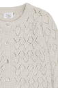 Hust & Claire Cilja Pointelle Cardigan til barn - french oak