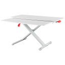 Leitz Ergo Cosy Justerbart PC bord m plate hvit  65320085