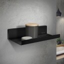 Smedbo sidelinje dusjhylle. polert krom. 250 x 112 mm.