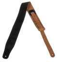 Levys Svart Suede Strap 2,5""